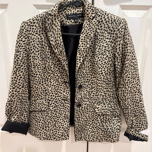 Kasper & Company Jackets & Blazers - Women’s Vintage Leopard Print Blazer